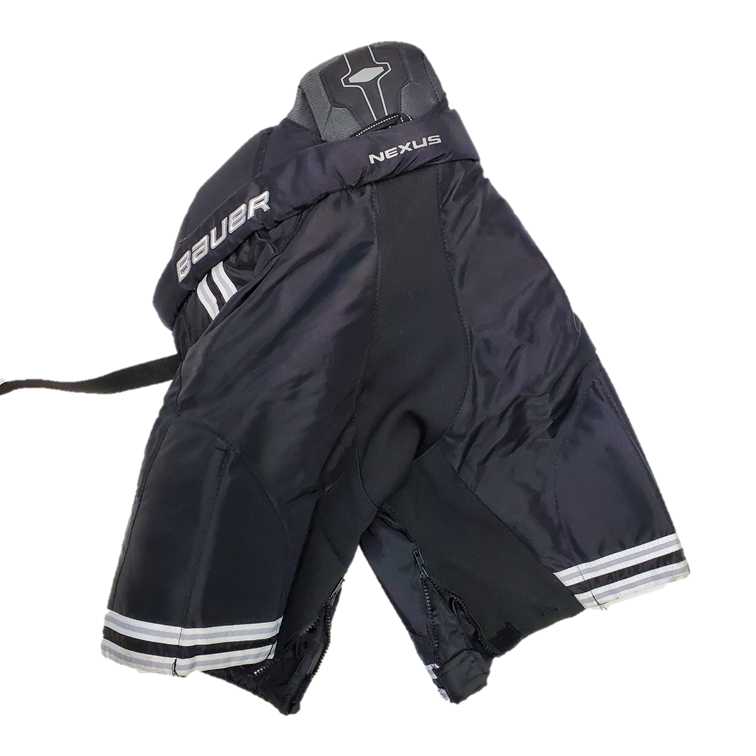 Pantalon de hockey Bauer Nexus - Nouveau modèle Pro Stock pour jeunes - Noir/Blanc